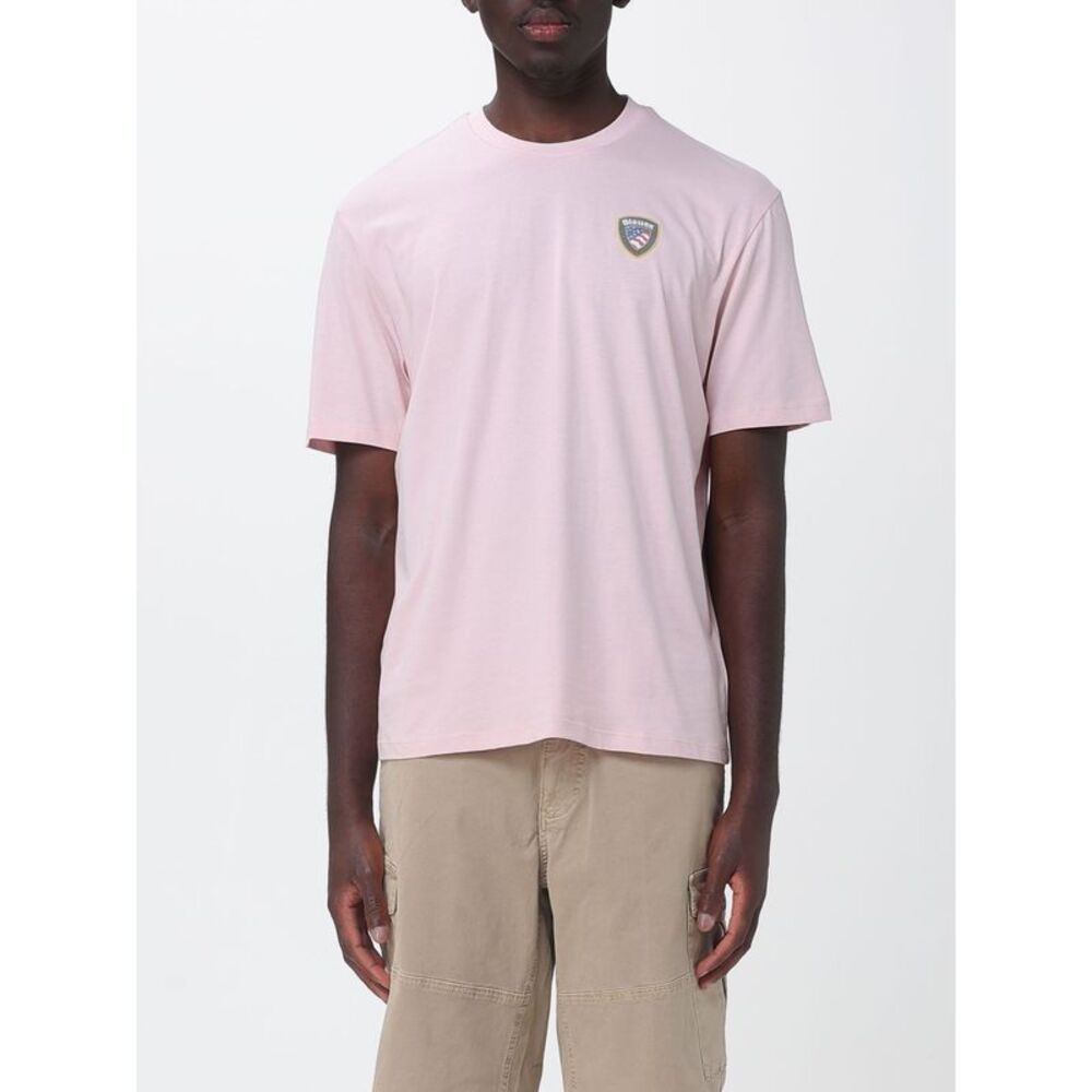 Blauer T-Shirt Men Pink